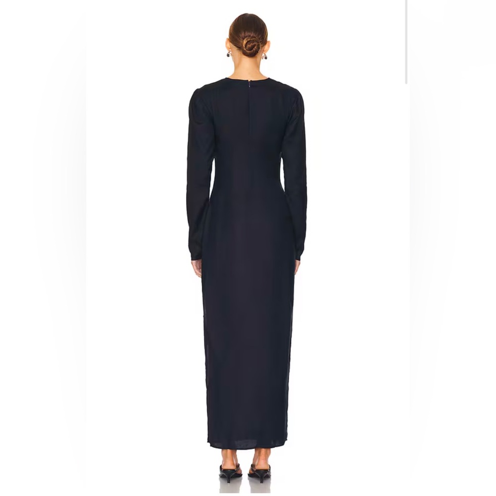 LIONESS - ASWAN CUT-OUT MAXI DRESS | NAVY B00 - Picture 4 of 6